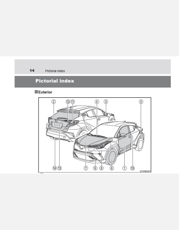 toyota c-hr 2017 owners manual